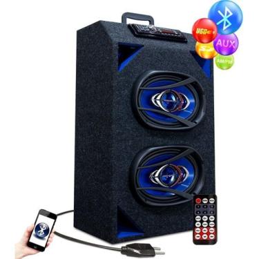Imagem de Caixa Amplificada Bob Bluetooth Usb Fm 6x9 Hurricane Taramps - Oesteso