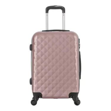 Imagem de Mala De Viagem De Bordo Pequena De Mão 10kg Em Cor Rosa - LOBETRIZ