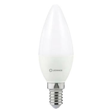 Imagem de Lâmpada LED Vela Fosca 3W Luz Branco Frio Osram, Branco