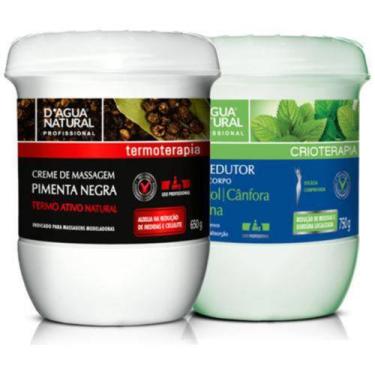 Imagem de Combo pimenta negra + gel redutor crioterápico dágua natural - dagua n