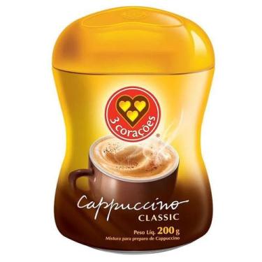 Imagem de Kit 2 Cappuccinos Classic 3 Corações 200G - Tres Coracoes, 200g, Cappu