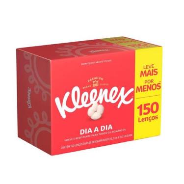 Imagem de Lenço de Papel Kleenex Box 150 Unidades
