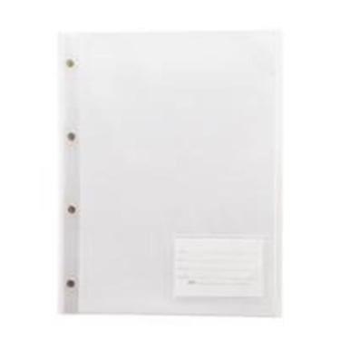 Imagem de Pasta Catalogo A4 Transparente com 10 envelopes finos - Deo Plasticos
