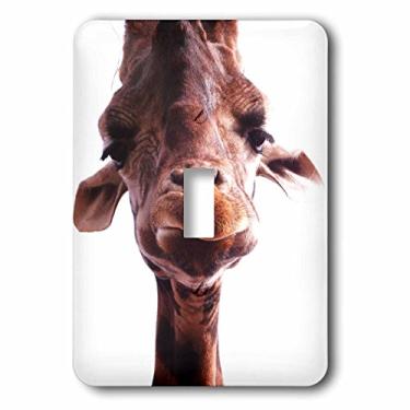 Imagem de 3dRose Lsp_62416_1 Interruptor único de face de girafa realmente fofo