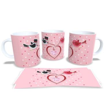 Imagem de Canecas Personalizadas Dia dos Namorados - Estampa Sublimada, Mod.137