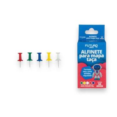 Imagem de Alfinete para mapa cabeça taça cx c 50 und futuro quadro de
