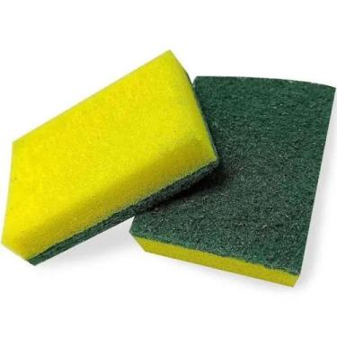 Imagem de Kit Com 3 Esponjas Multiuso Antibactériana - SCHWANKE