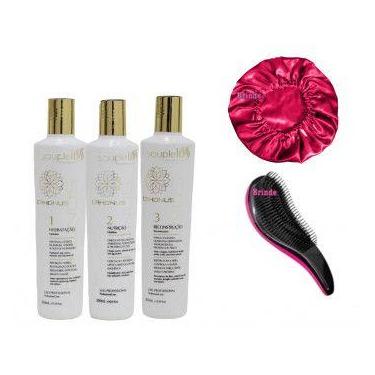 Imagem de Kit crhonus cronograma capilar souple liss 3x300ml - Poderosa Sempre