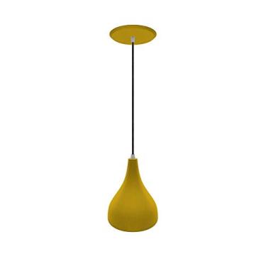 Imagem de Pendente Taça, Cromalux, 300805, 25 W, Amarelo Fosco