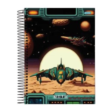 Imagem de Caderno Universitário 1 Matéria 80f Bits Jandaia Nave