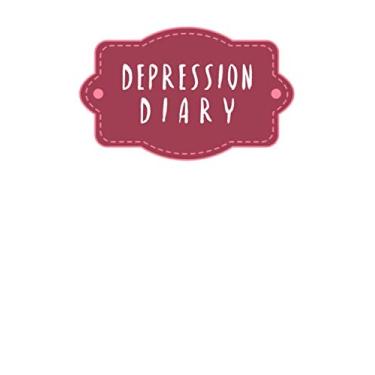 Imagem de Depression diary: Journal to fill out to overcome a depression or depressive phase | Design: Black Flower