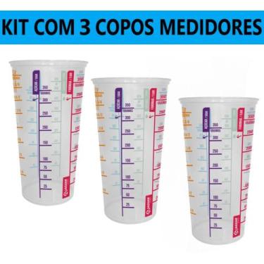 Imagem de Copo Medidor De Cozinha Dosador De Plástico - JAGUAR 