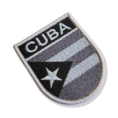 Imagem de BP0010E-002 Bandeira Cuba Patch Bordado 6,8x8,0cm - BR44