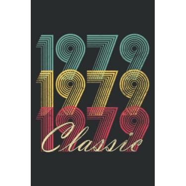 Imagem de 43Rd Birthday Gift Vintage 1979 43 Years Old Classic Retro: Daily Planner Journal: Notebook Planner, To Do List, Daily Organizer, 108 Pages (6" x 9")