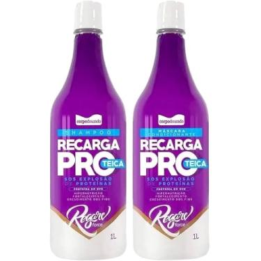 Imagem de Corpo Dourado Regarv - Kit Recarga Proteica SOS Litro Duo (2 Produtos)