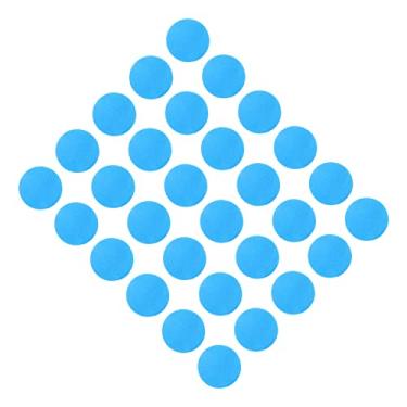 Imagem de 30 Bolas de Espuma Eva de 21 5mm, Bolas de Prática de Espuma Macia para Treinamento Interno e Externo, Amarelo G Enquanto Sua Construção Garante o Uso (Azul)