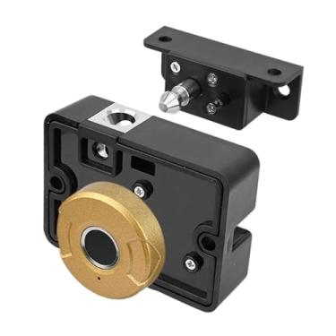 Imagem de Ioensy Fechadura Biométrica para Gaveta de Arquivo com Acesso Digital, Dourado