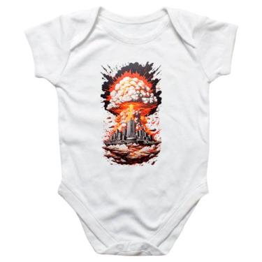 Imagem de Body intantil Explosao nuclear cidade futuristica - Alearts, P