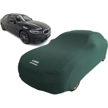 Imagem de Capa Automotiva Para Proteção Bmw 330i Tecido Lycra - Mz, Verde