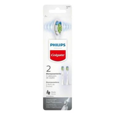Imagem de Refil para Escova Elétrica Philips Colgate SonicPro 50 Branqueadora Em