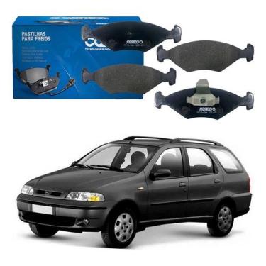 Imagem de Pastilha Freio Dianteira Palio Weekend 1.0 1.3 2001 A 2004 - Cobreq