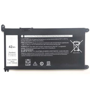 Imagem de Bateria Compatível Para Notebook Dell P116g001 P116g 5490 yrdd6