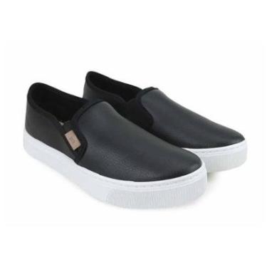 Imagem de Tênis Casual Feminino Slip On Vizzion Super Macio Confortável E Leve 1160-Feminino