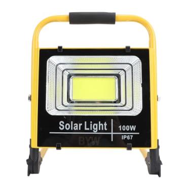 Imagem de Luz Solar Portátil de Trabalho LED, 100w Luz de Trabalho Magnético de 20000lm, Luz do Chão de LED Recarregável Com Bateria de 10000mAh, Prova de água IP67 para Emergência, Reparo