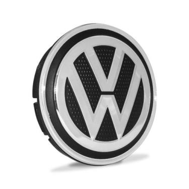 Imagem de Carlota Meio Roda Centro Tampa Miolo Vw Virtus Novo Polo - GFM