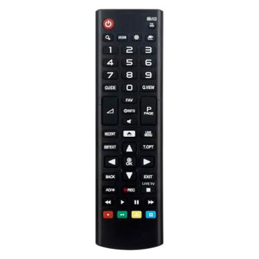 Imagem de AKB74915341 Controle remoto de substituição compatível com LG Smart TV AKB74915308 55LH6000 32LH600B 40LH6000 43LH600T 43LH6000 49LH6000T 49LH6000 55UH666 15T 60 UH615T 65UH615T 55LH600T