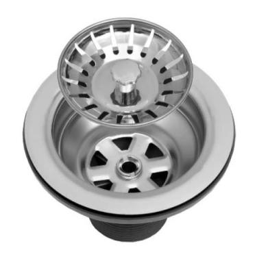 Imagem de Valvula Inox - 4 1/2 - Pino ABS Cromado - GHELPLUS