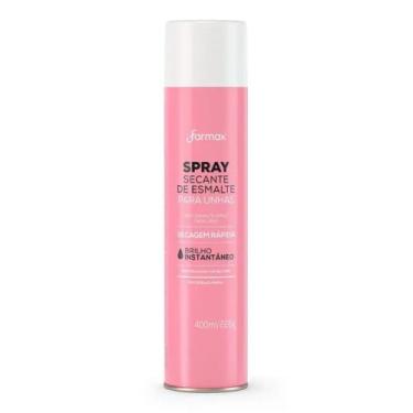 Imagem de Spray Secante De Esmalte Pra Unhas 400ml/226g Farmax