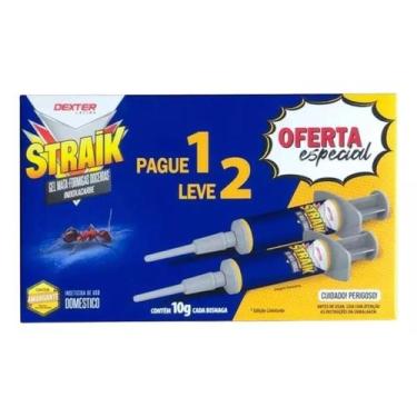 Imagem de Straik Gel Formigas Kit 2 Seringas 10g - Dexter
