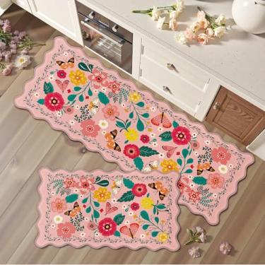 Imagem de Arenarug Tapetes de cozinha recortados rosa