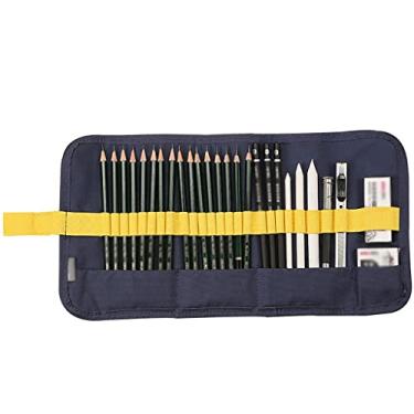 Imagem de Conjunto de lápis de esboço para iniciantes, ferramentas de desenho, estudantes profissionais, desenho com materiais de arte, conjunto completo para adultos