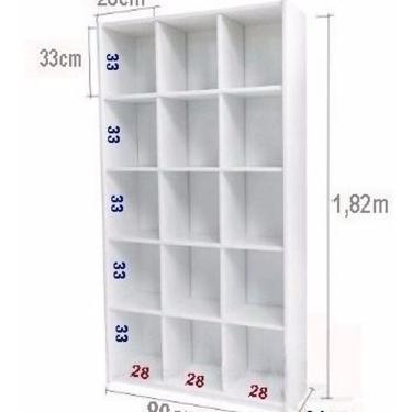 Imagem de Organizador Expositor Prateleira Esmalte + Armário Expositor