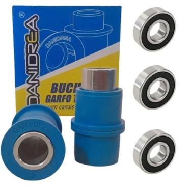 Imagem de Rolamento Roda Traseira, Bucha Quadro Elástico Titan 160 - DNSA