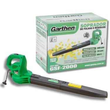 Imagem de Soprador De Folhas Elétrico Gsf-2000 2000W Garthen, 220V
