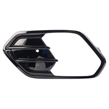 Imagem de TRQ Moldura frontal esquerda para farol de neblina compatível com Ford Escape 2017-2019