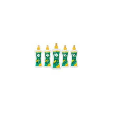 Imagem de Kit 5 Repelente Spray Xo Inseto Contra Mosquitos Alta Proteção Não Oleoso 200ml