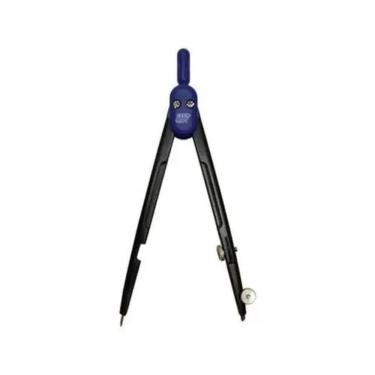 Imagem de Compasso Escolar Sem Tira Linha C-115 Azul - Cis