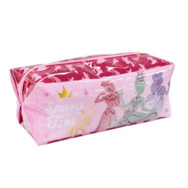 Imagem de Estojo Grande Em Pvc Cristal Princesas dac
