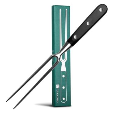 Imagem de linoroso Garfo Para Trinchar Carne 11", Afiado Como Navalha, Utensílios Churrasco, Garfos De Aço Inoxidável