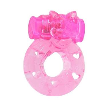 Imagem de Anel Peniano com Vibro Bichinho Mega Import, Rosa
