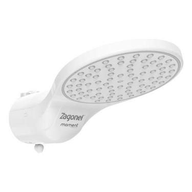 Imagem de Chuveiro 4 Temperaturas 6800w 220v Branco Zagonel Moment