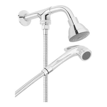 Imagem de Ducha Redonda Cromada Com Chuveirinho Bonnaducha - Docol