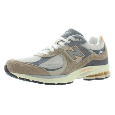 Imagem de New Balance Tênis masculino 2002, tênis esportivo, marrom/laranja-marrom, 12.5 Women/11 Men