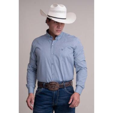 Imagem de CAMISA MASCULINA MANGA LONGA TEXAS FARM - CAL553 - XADREZ-Masculino