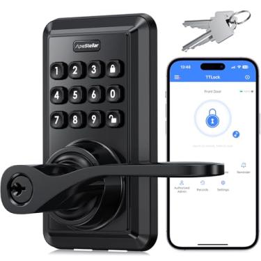 Imagem de Fechadura de porta de entrada sem chave - WiFi-MB-Electronic Door Lock