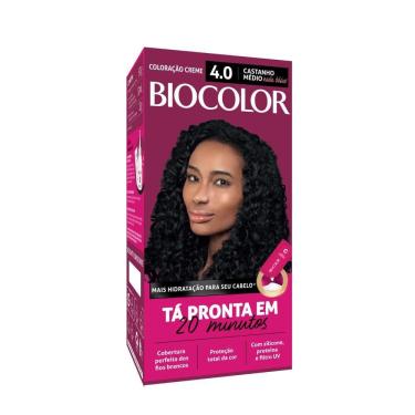Imagem de Tinta de Cabelo Biocolor Mini Kit Castanho Malícia 4.0